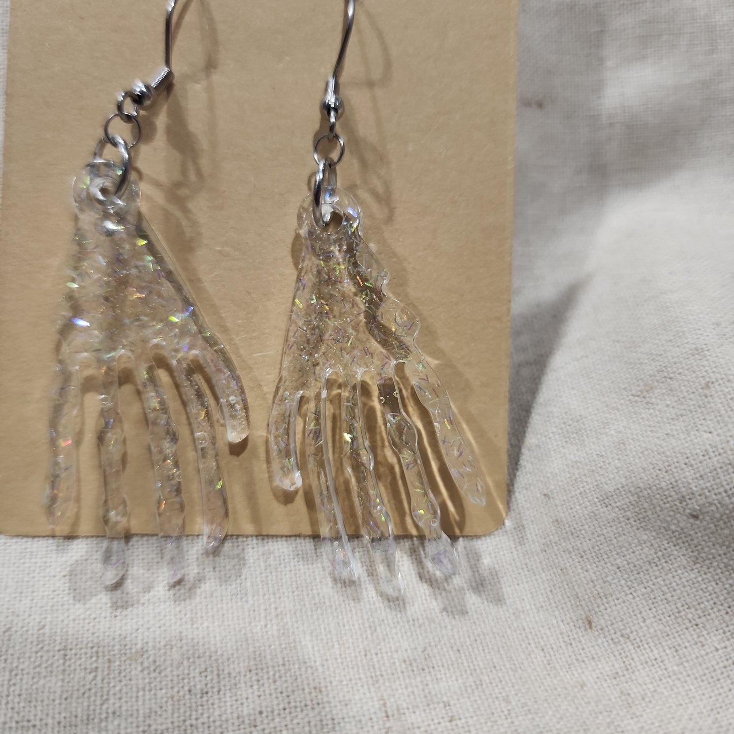 Skeleton Feet Earrings