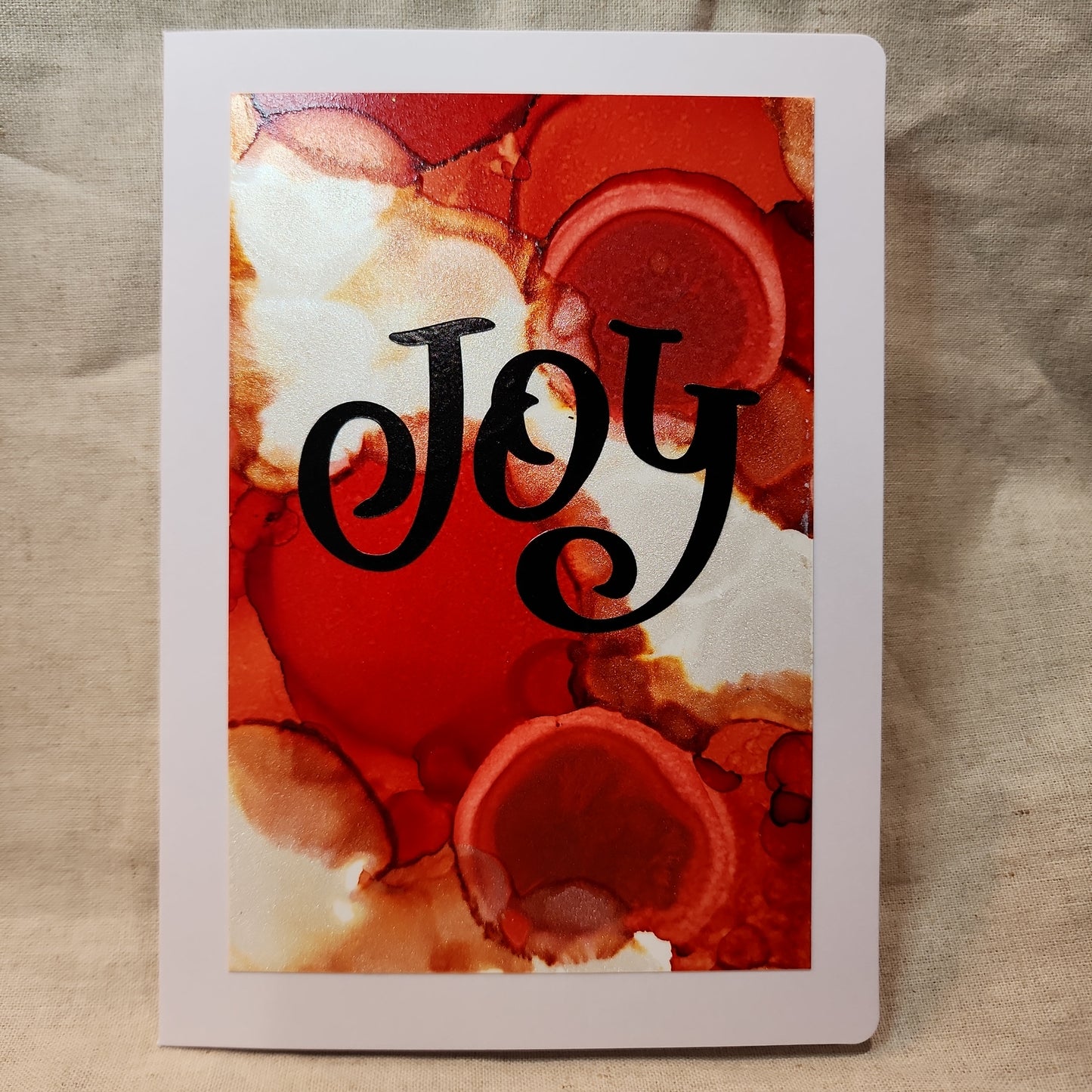 Holiday Notecards - Red/White (Set of 4)