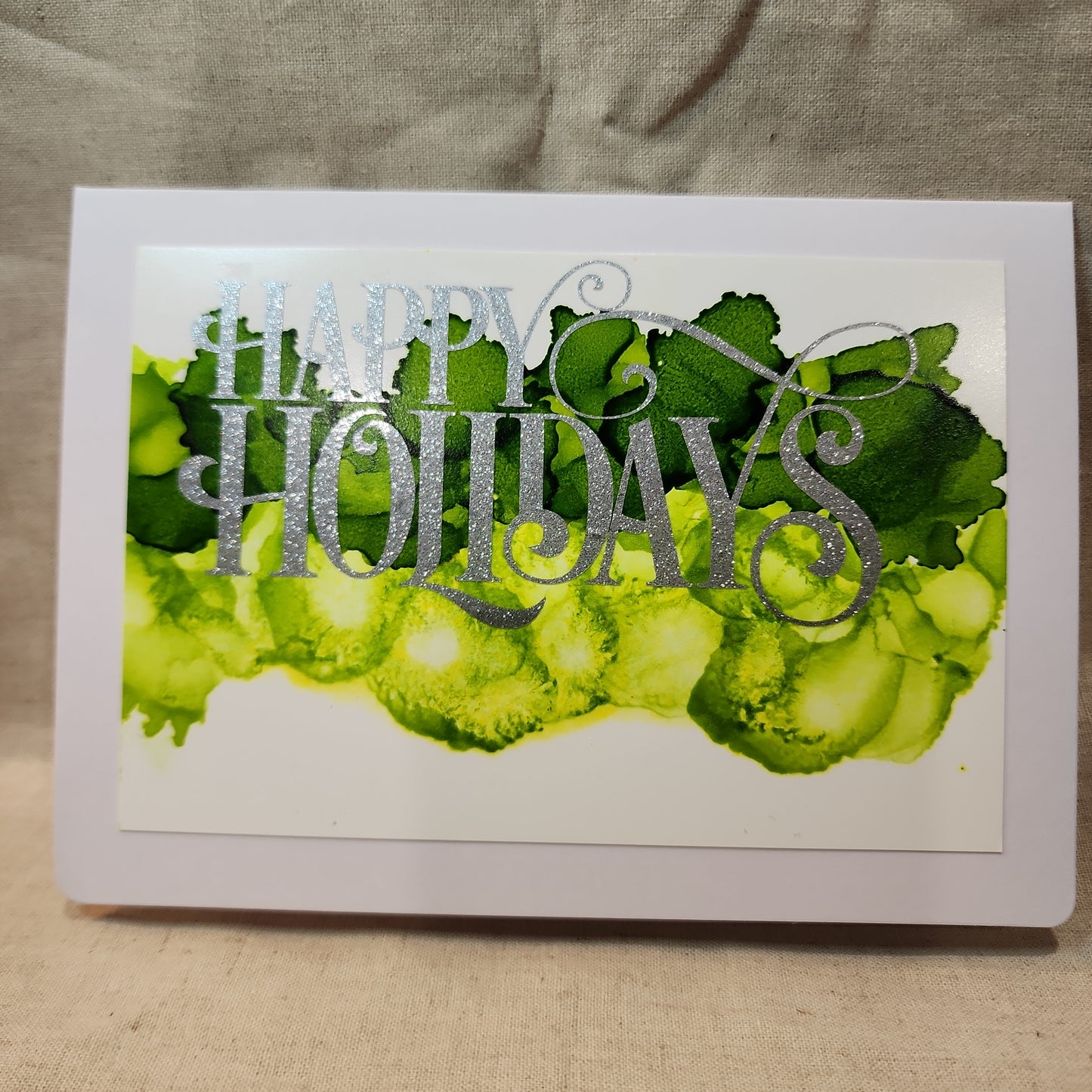 Holiday Notecards - Green (Set of 2)