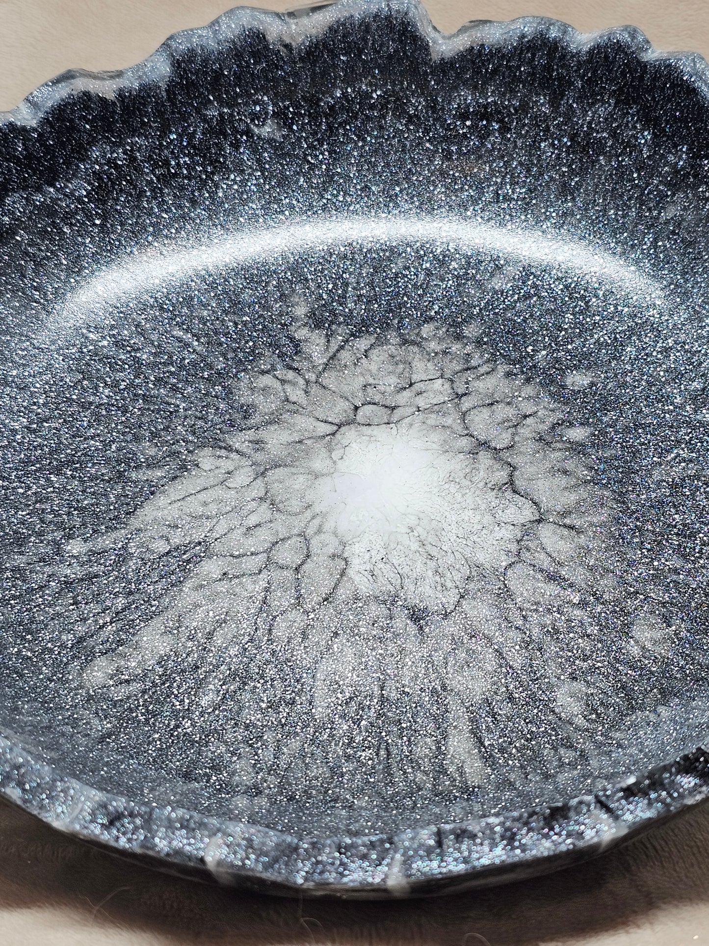 Bowl - Black & Silver