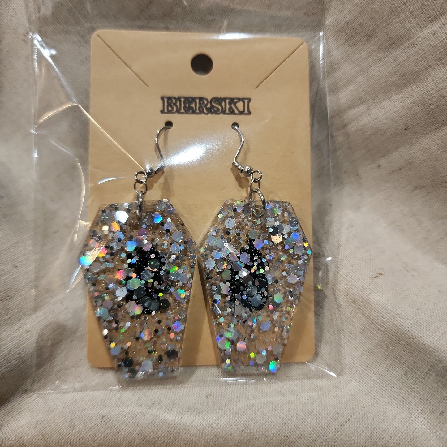 Coffin Earrings