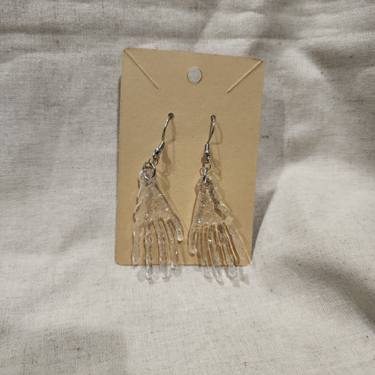 Skeleton Feet Earrings