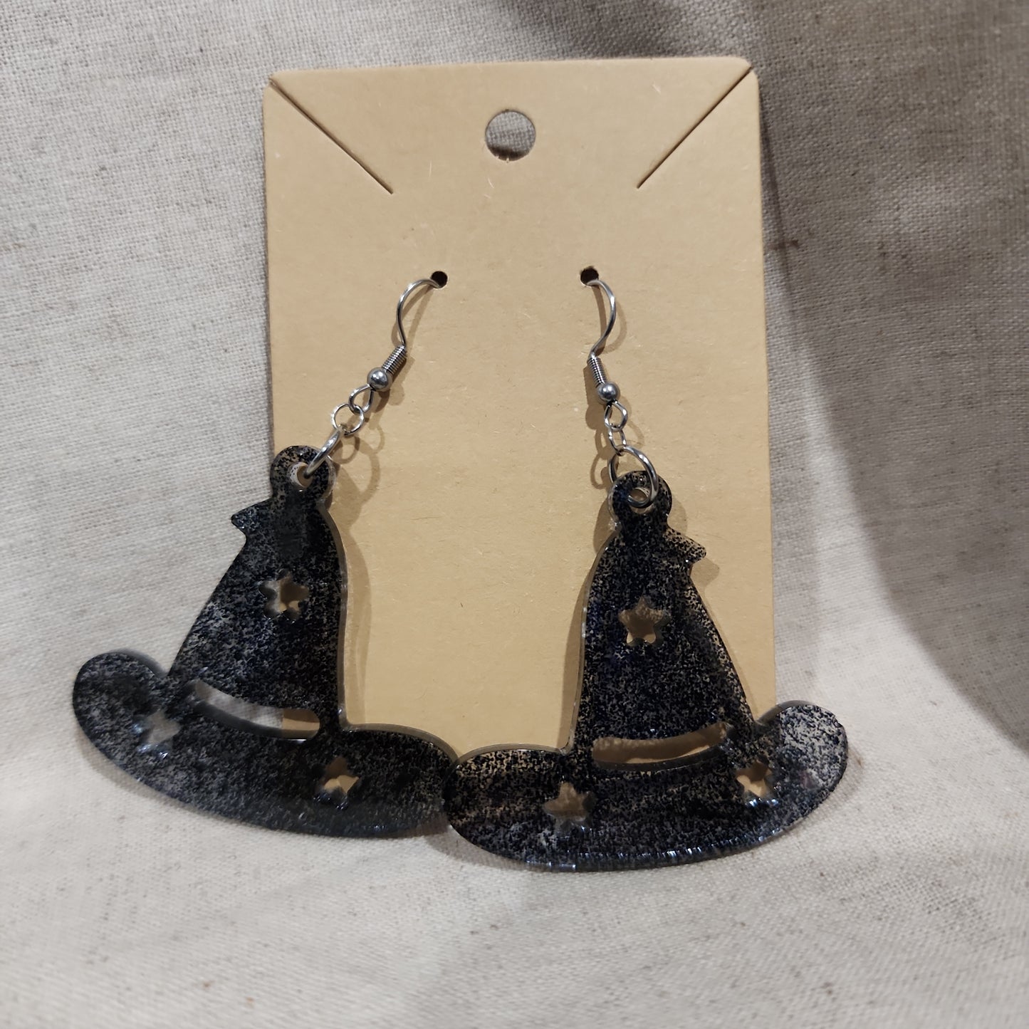 Witch Hat Earrings