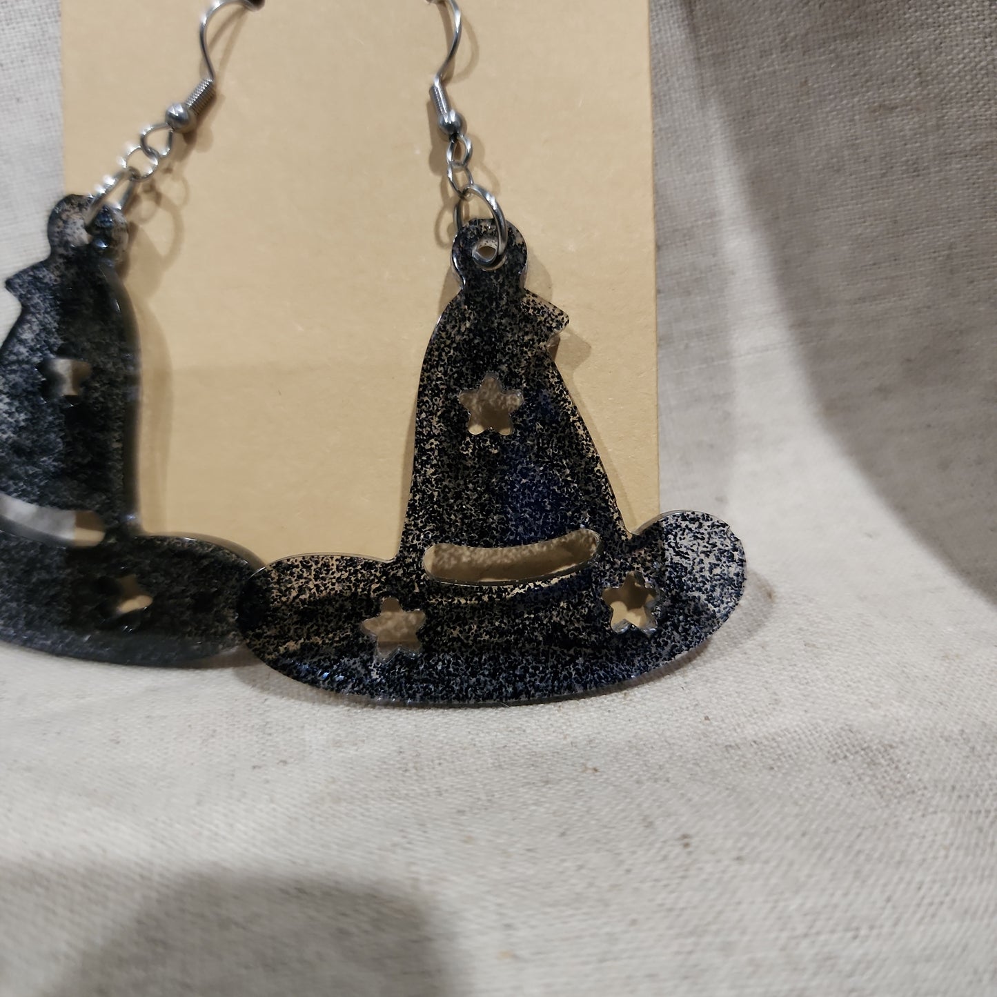 Witch Hat Earrings