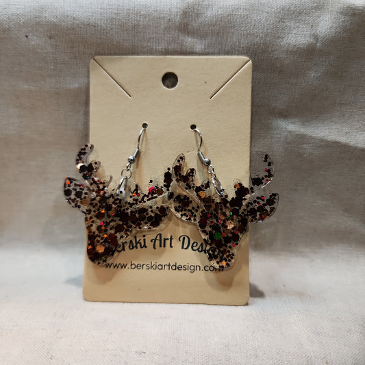 SALE - Reindeer Earrings