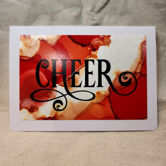 Holiday Notecards - Red/White (Set of 4)