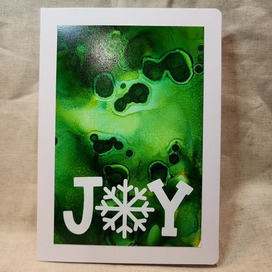 Holiday Notecards - Green (Set of 4)