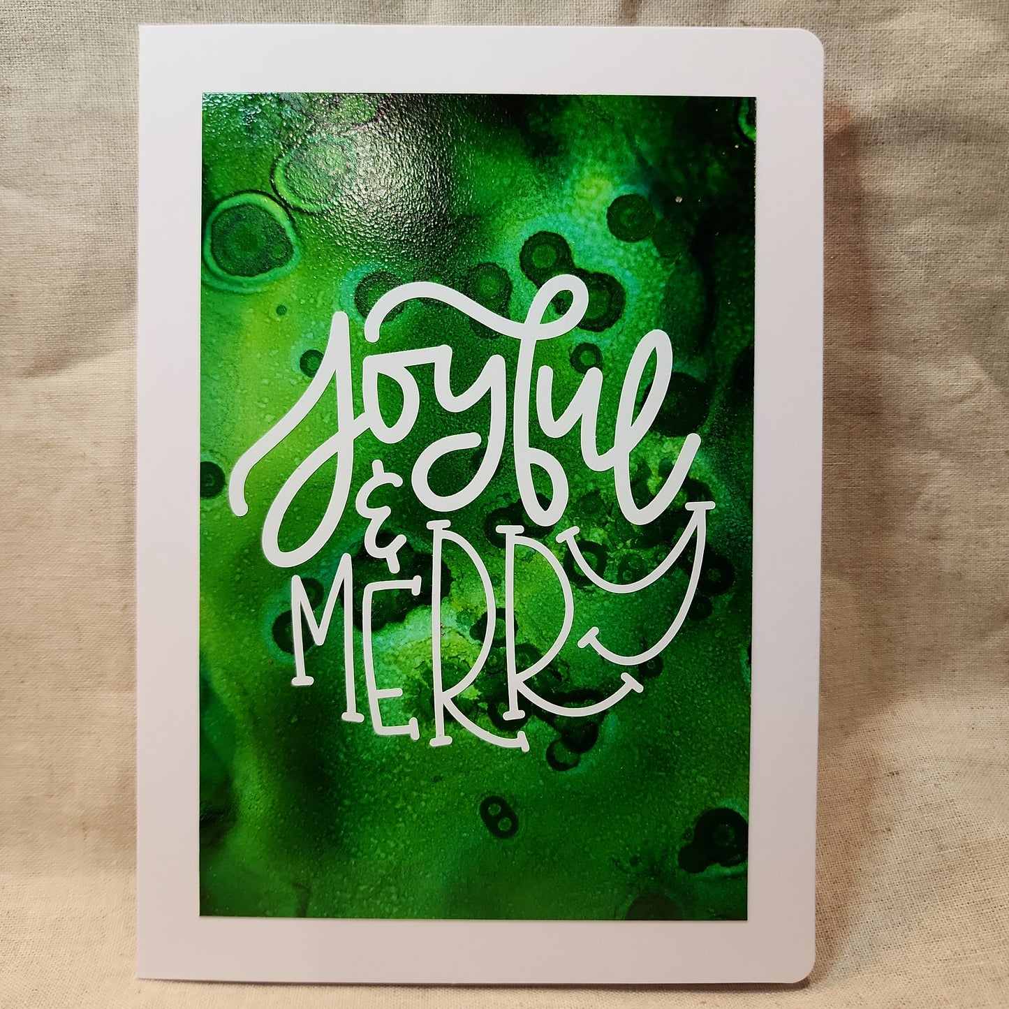 Holiday Notecards - Green (Set of 4)