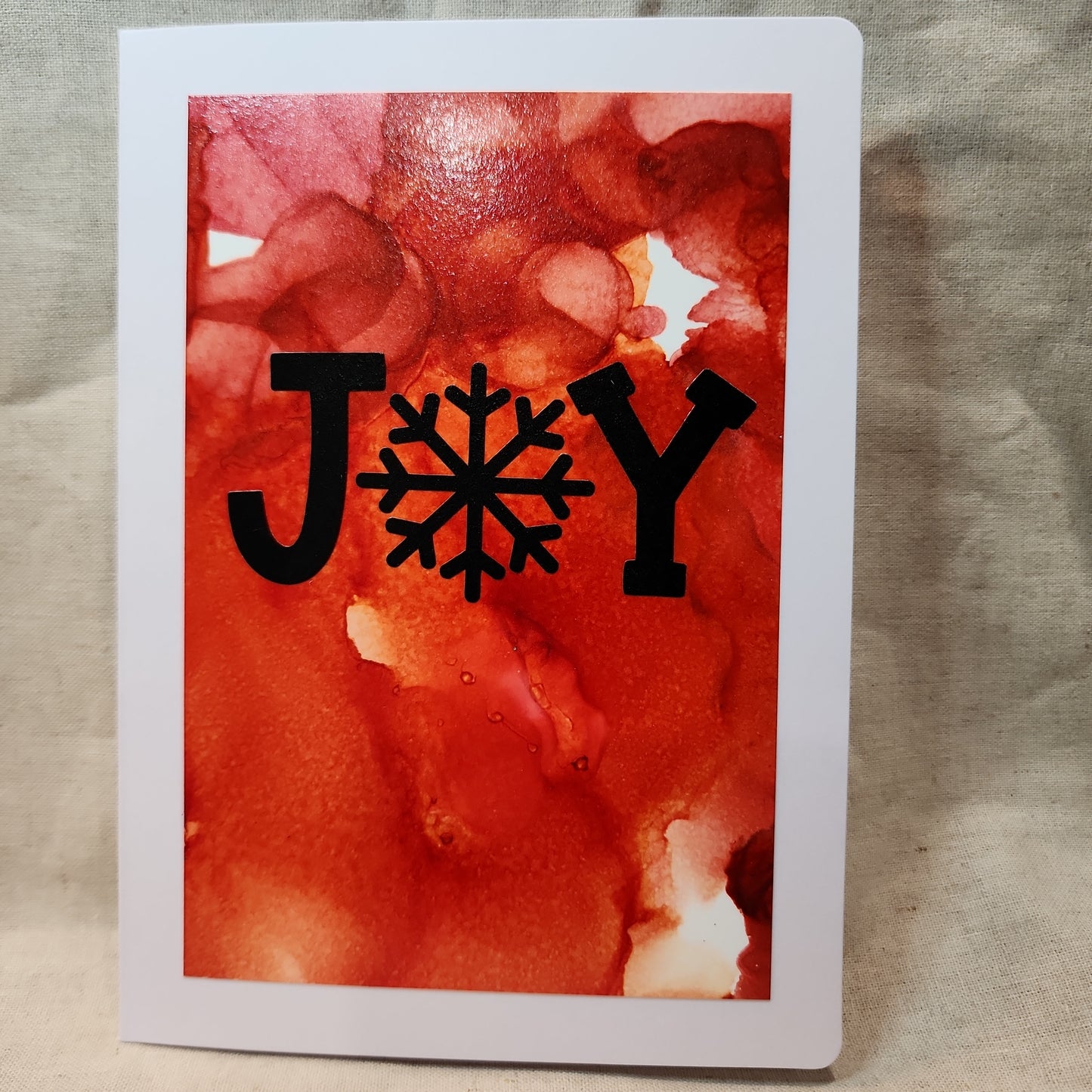 Holiday Notecards - Red (Set of 4)