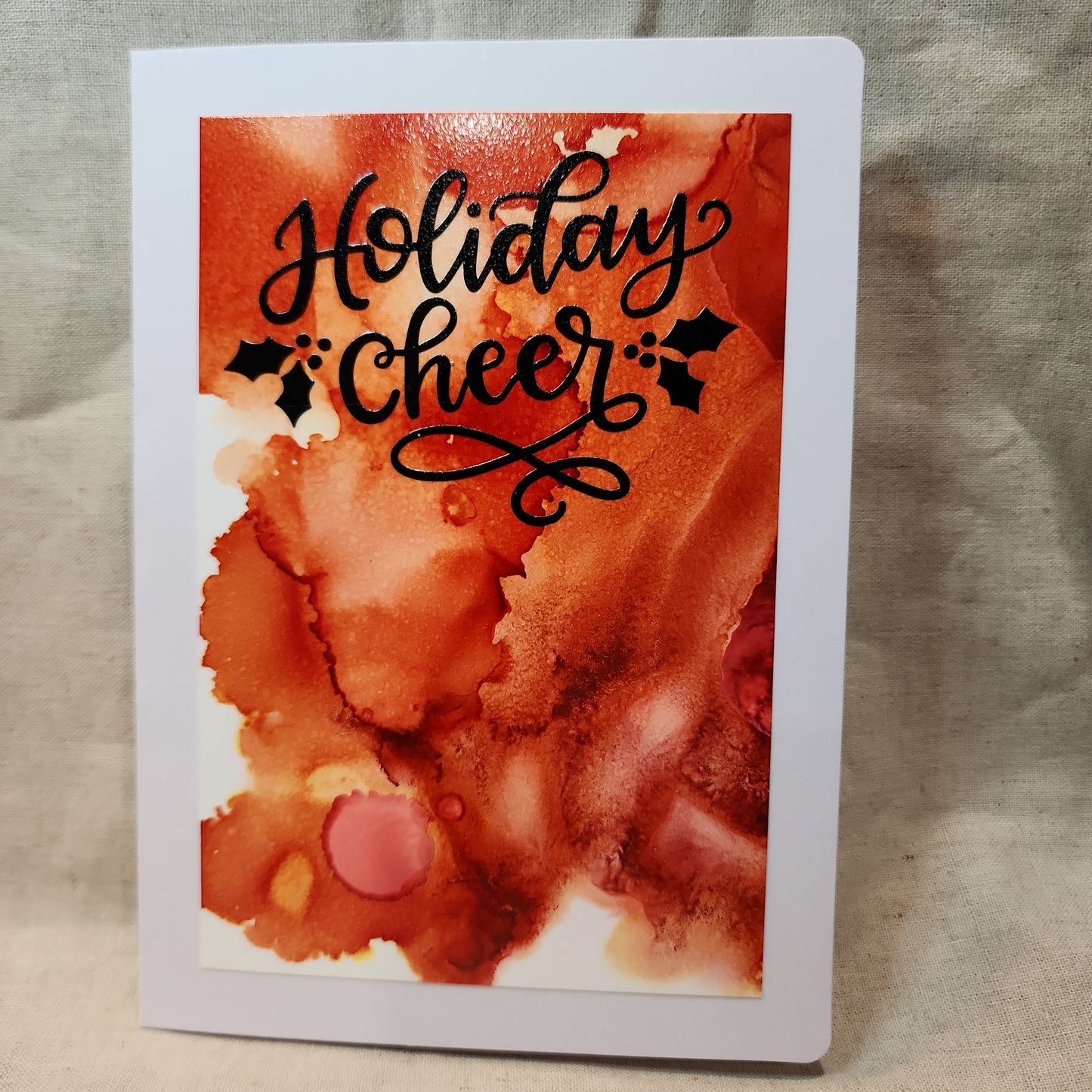 Holiday Notecards - Red (Set of 4)