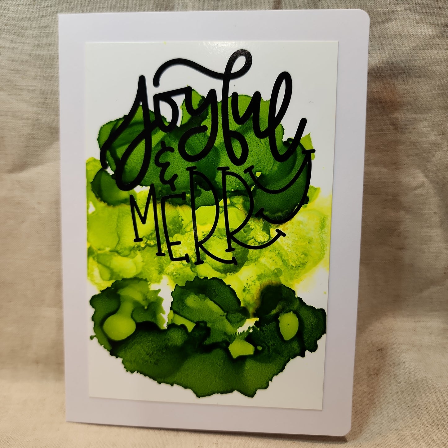 Holiday Notecards - Green (Set of 4)