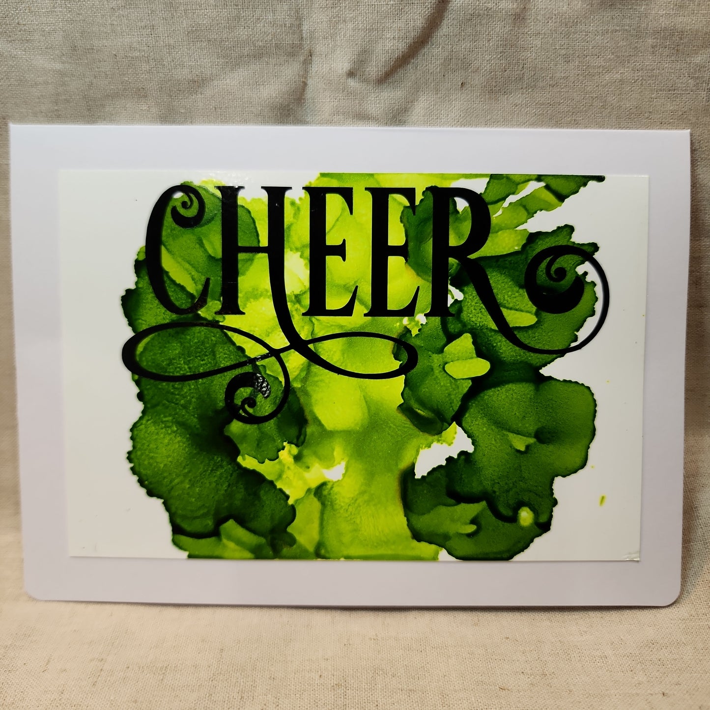 Holiday Notecards - Green (Set of 4)