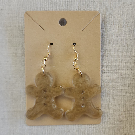 SALE - Gingerbread Earrings