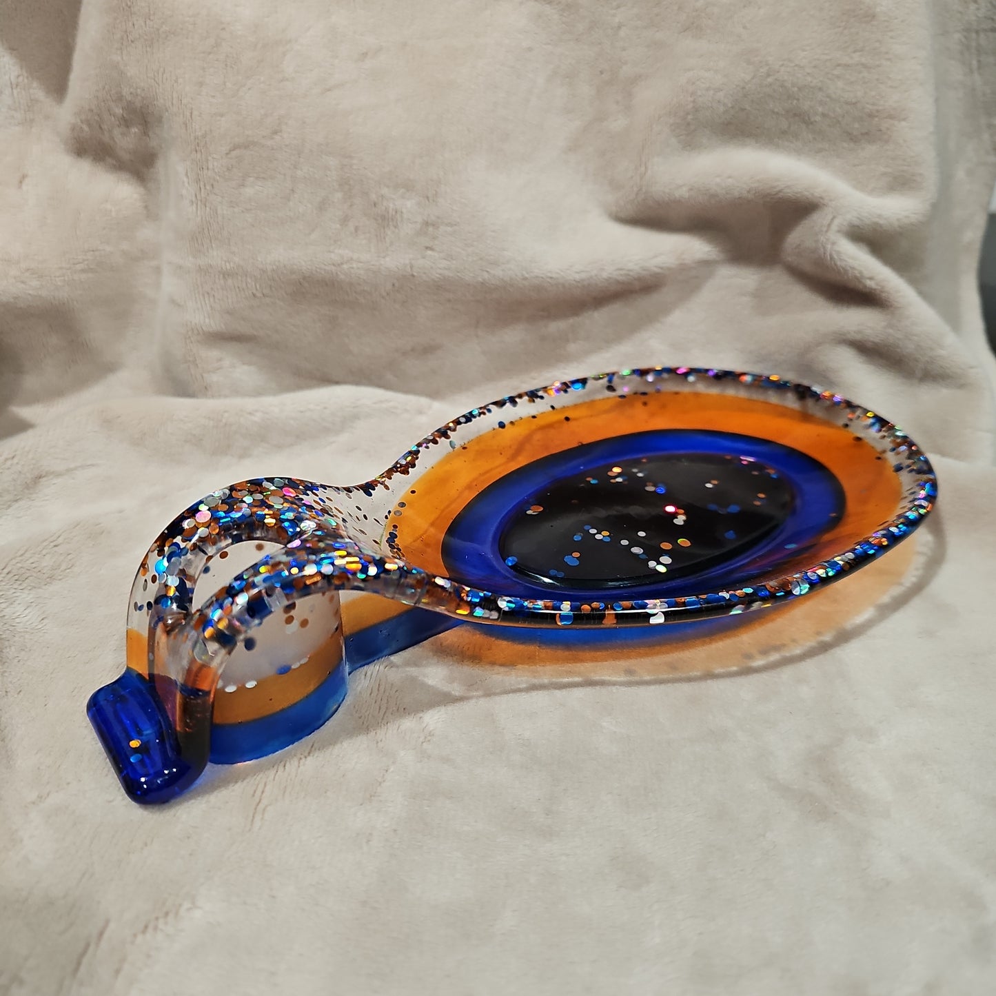 Spoon Holder-Blue/Orange