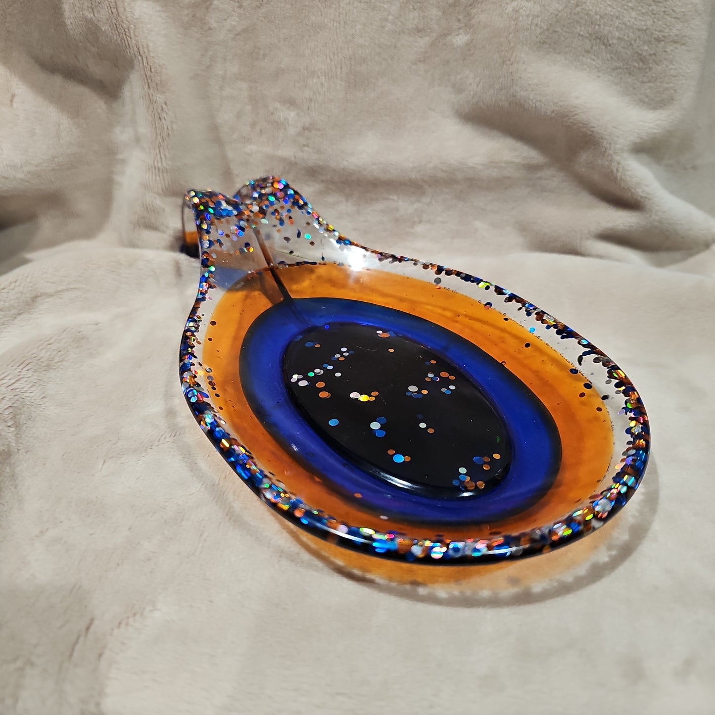 Spoon Holder-Blue/Orange