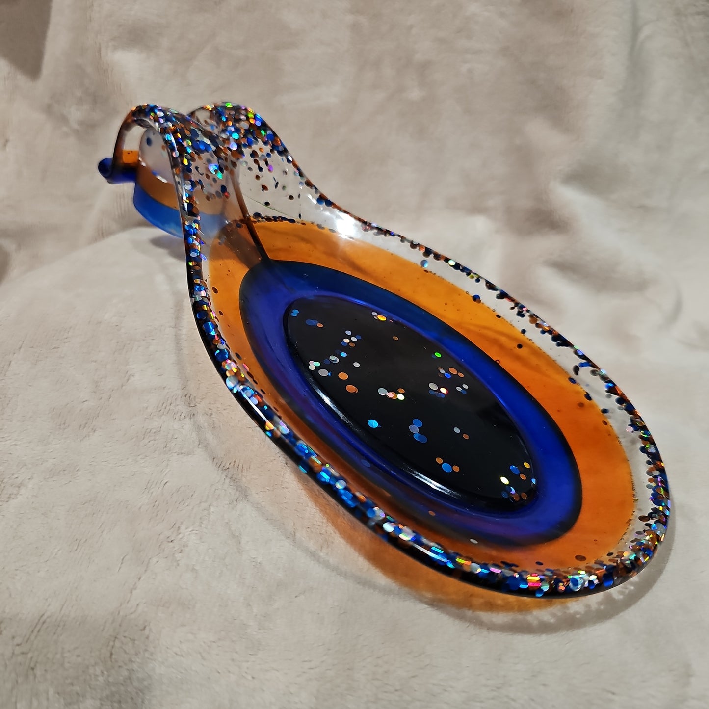 Spoon Holder-Blue/Orange