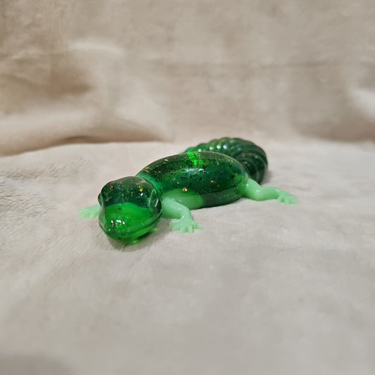 Figurine-Green Gecko