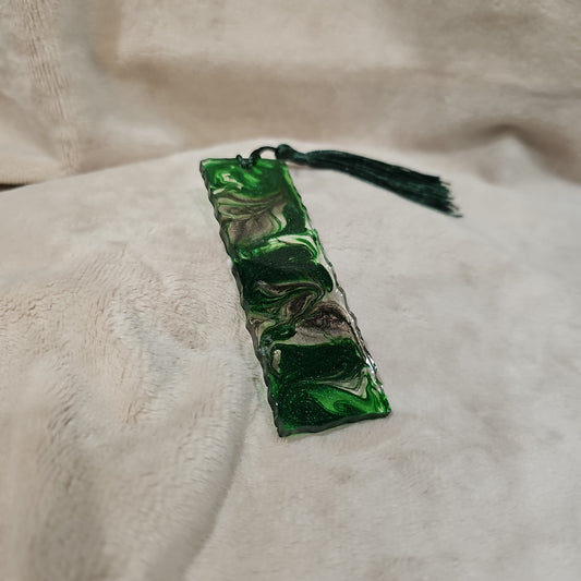 Bookmark - Green & Grey