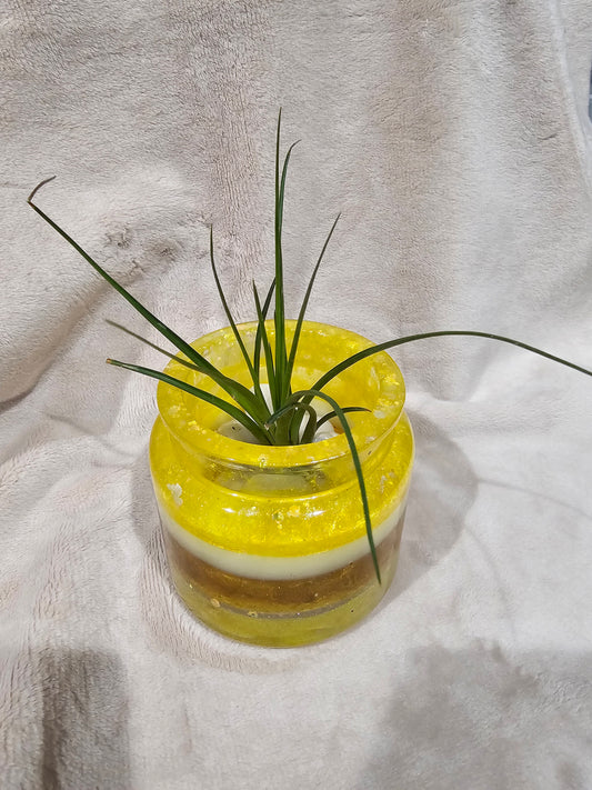 Votive/Planter - Yellow