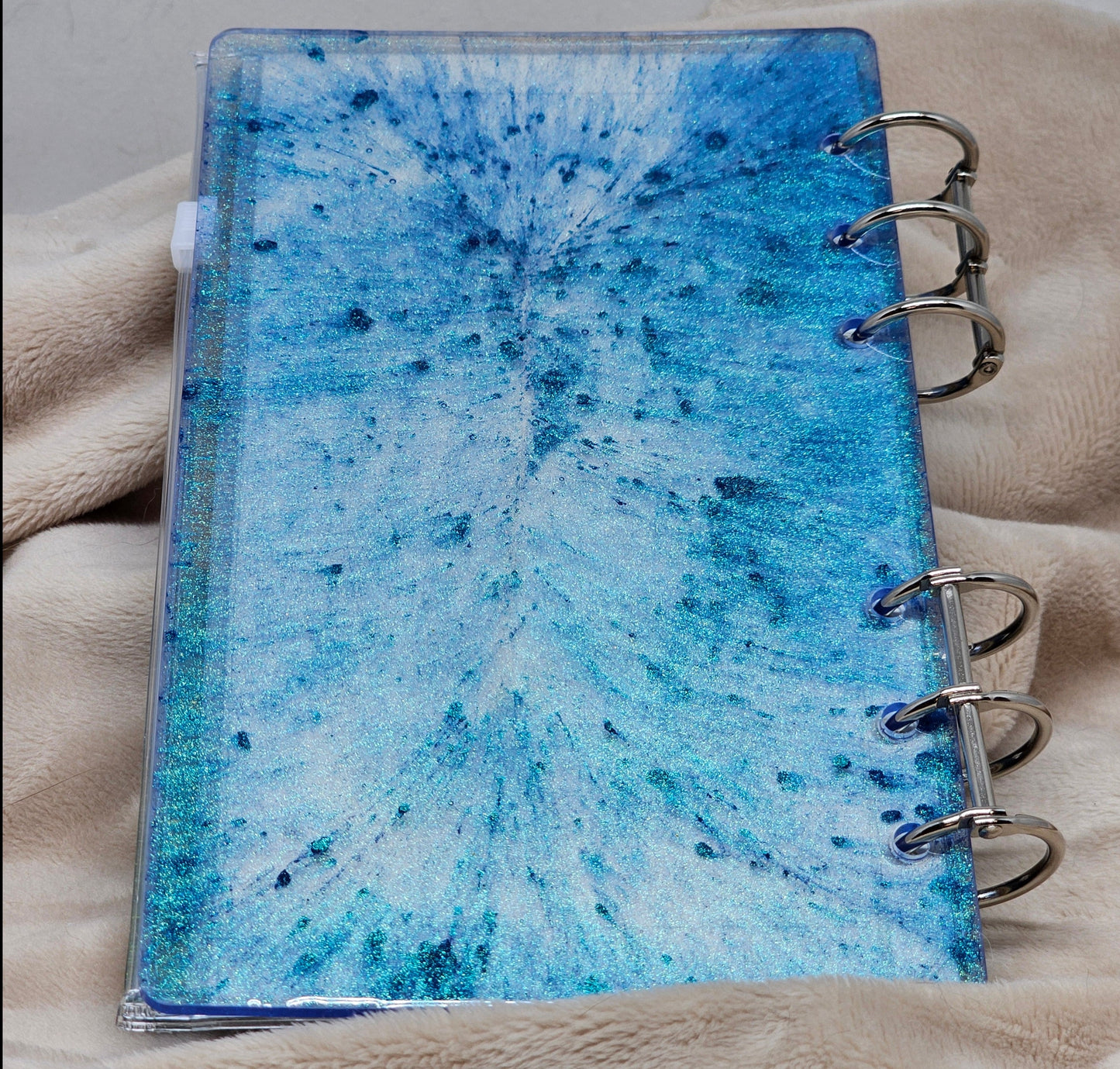 Notebook - Blue/Yellow Flowers