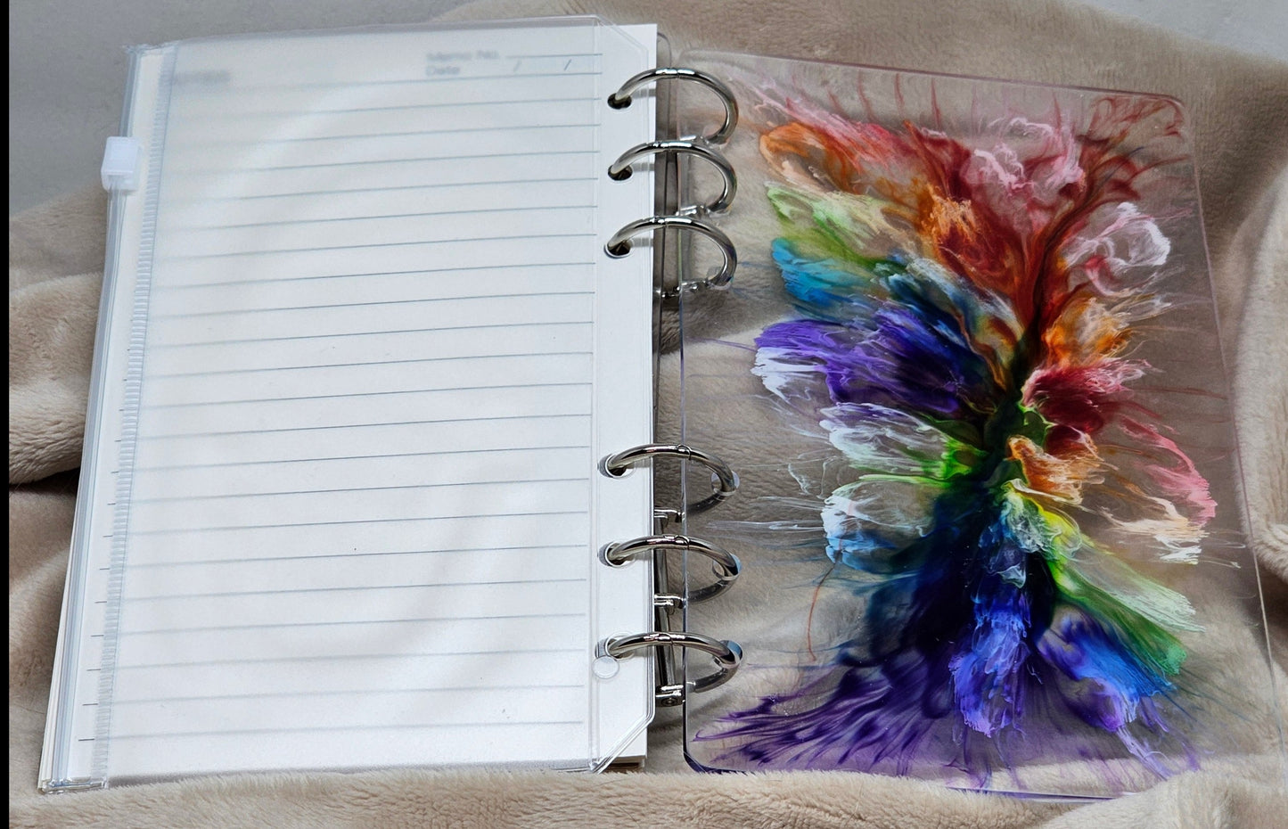 Notebook - Rainbow/Rainbow Flowers