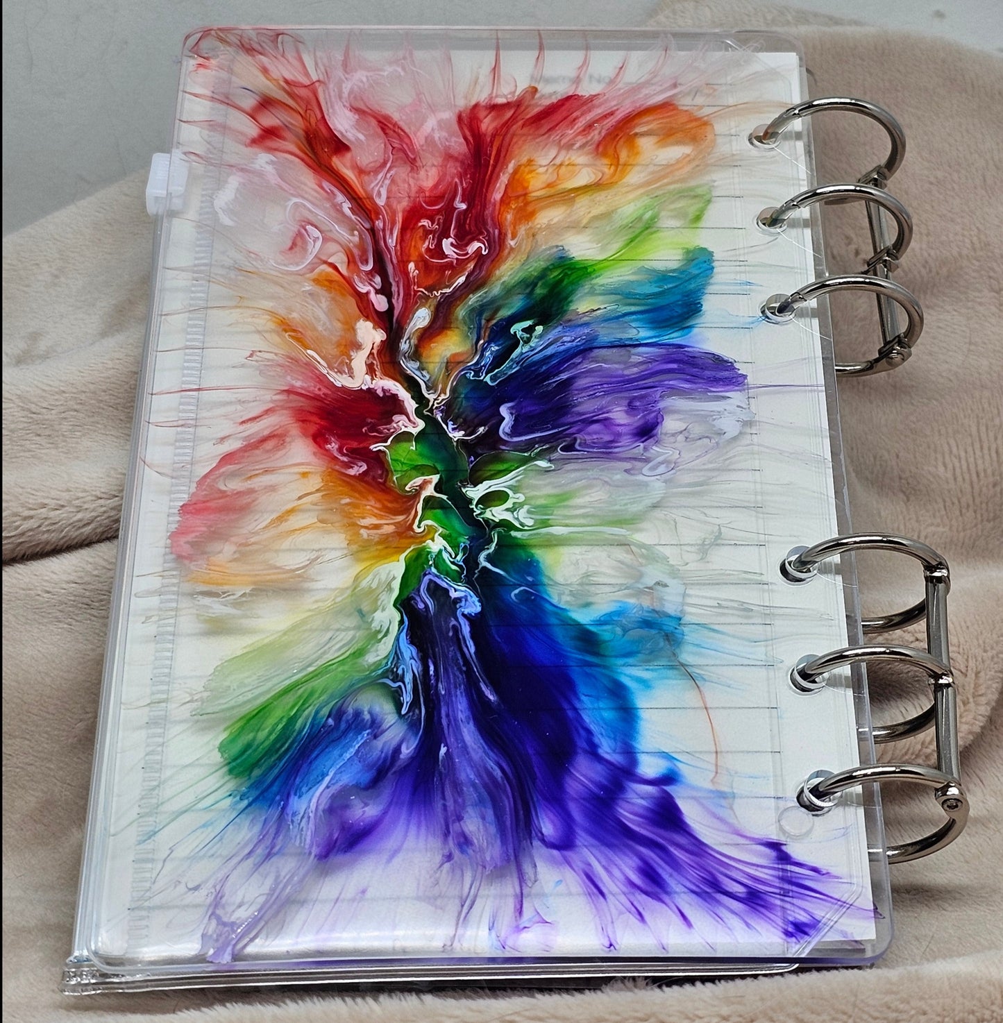 Notebook - Rainbow/Rainbow Flowers