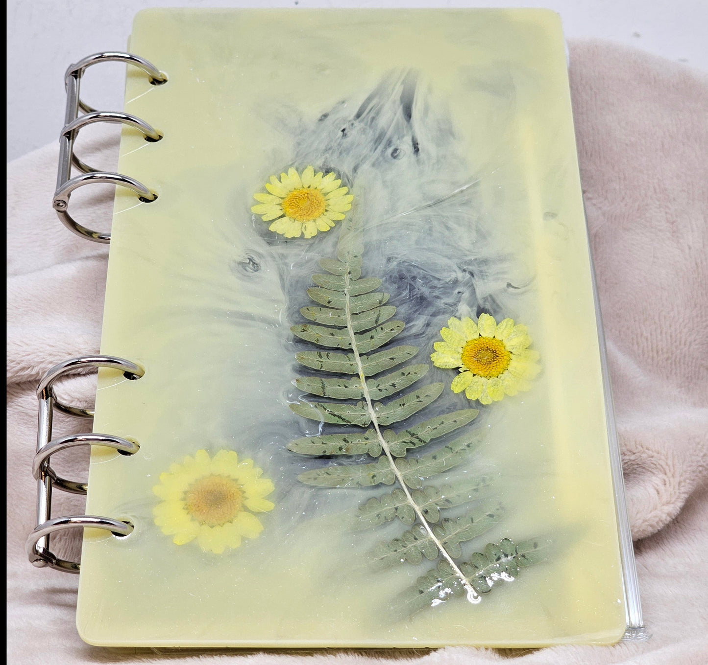 Notebook - Yellow/Yellow Flowers