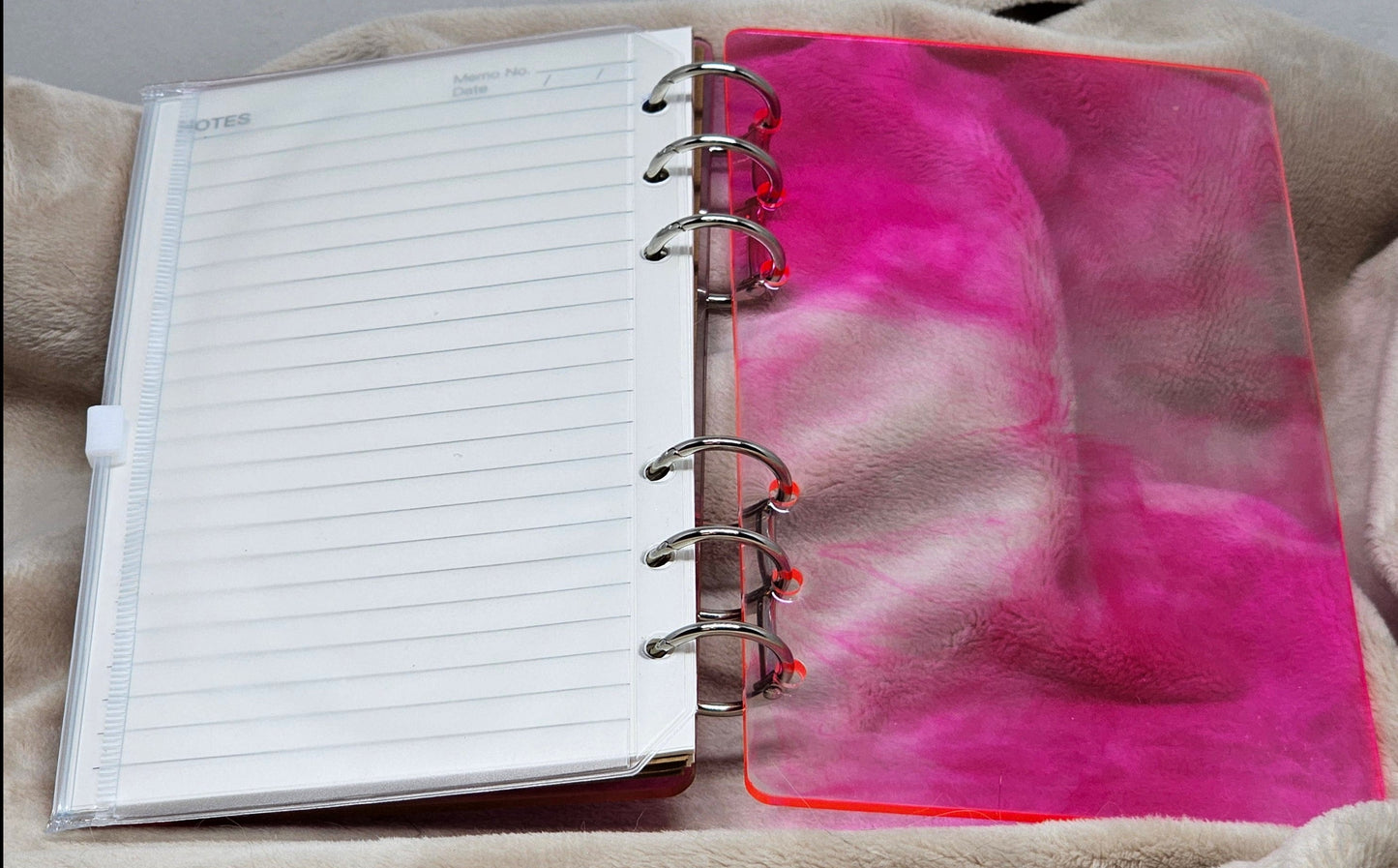 Notebook - Pink/Pink Flowers