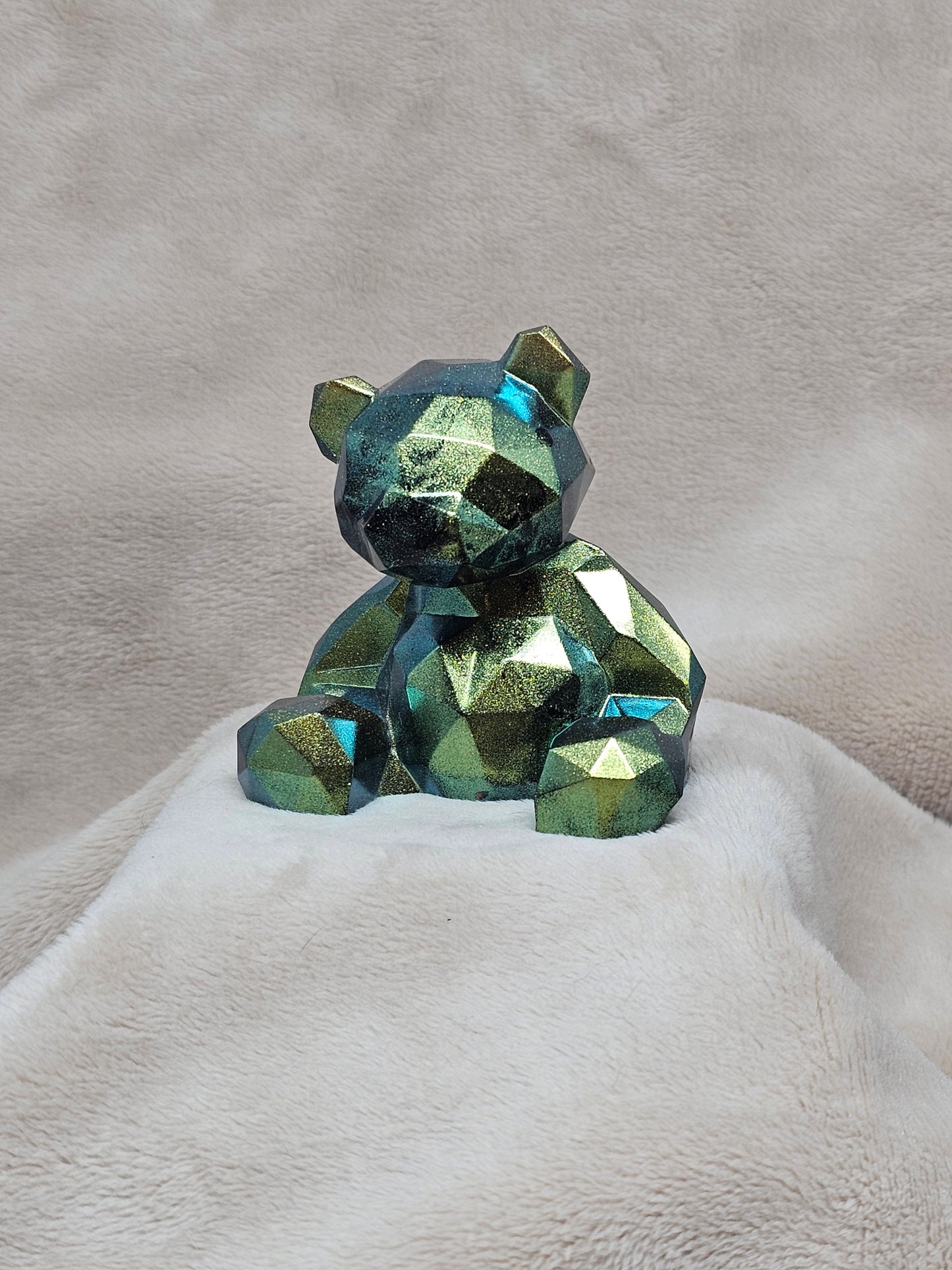 Figurine-Green Bear