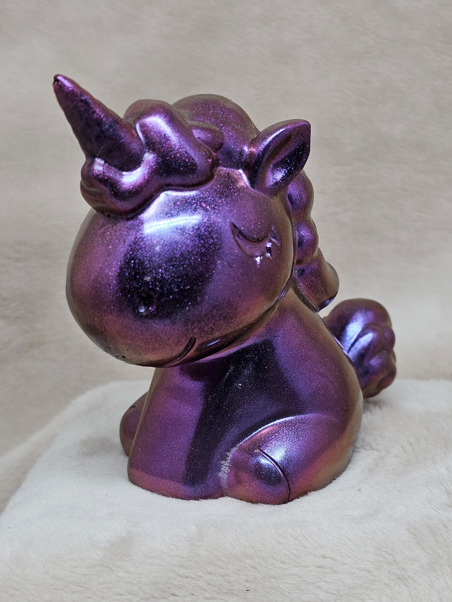 Figurine-Purple Unicorn