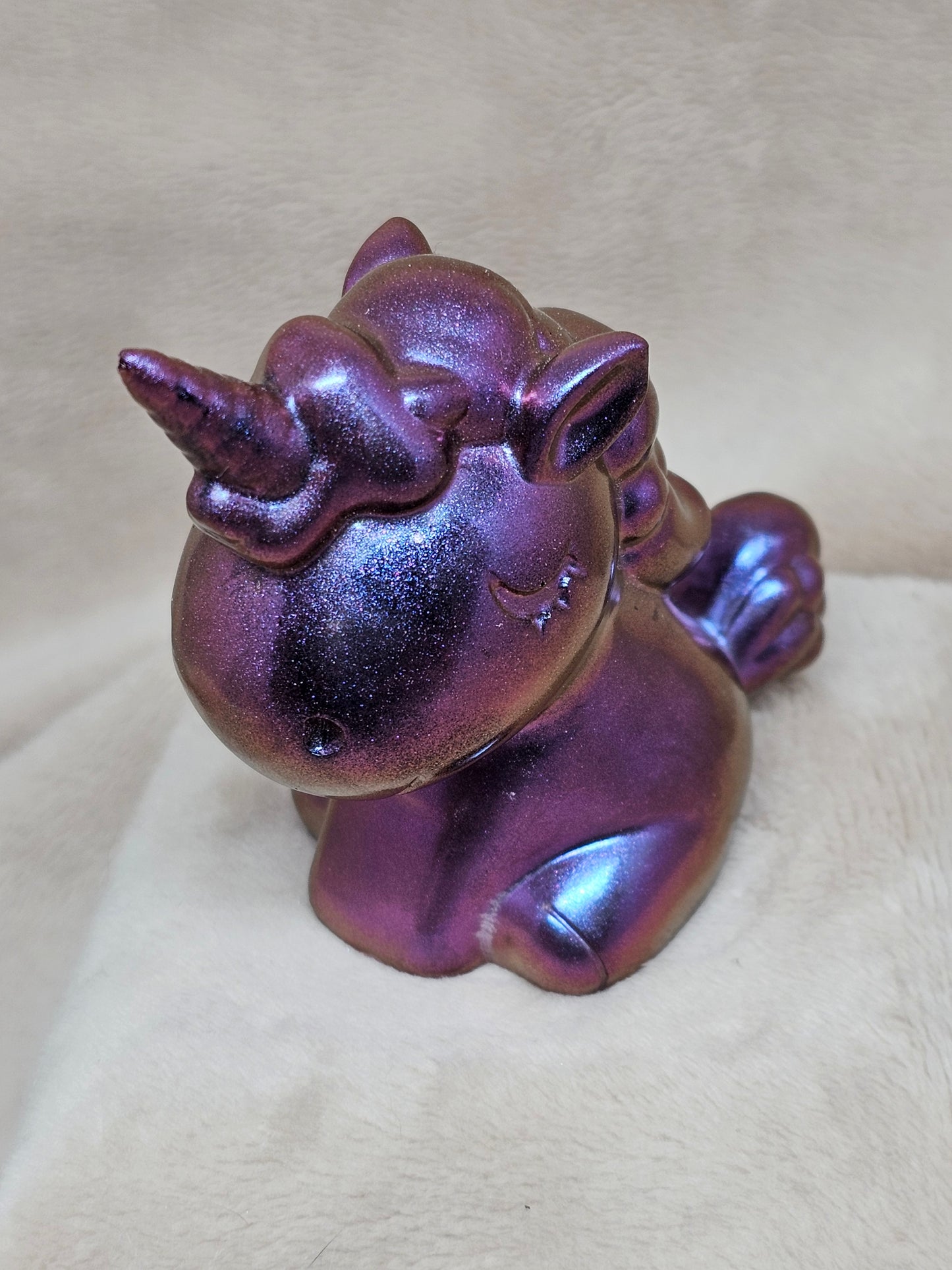 Figurine-Purple Unicorn