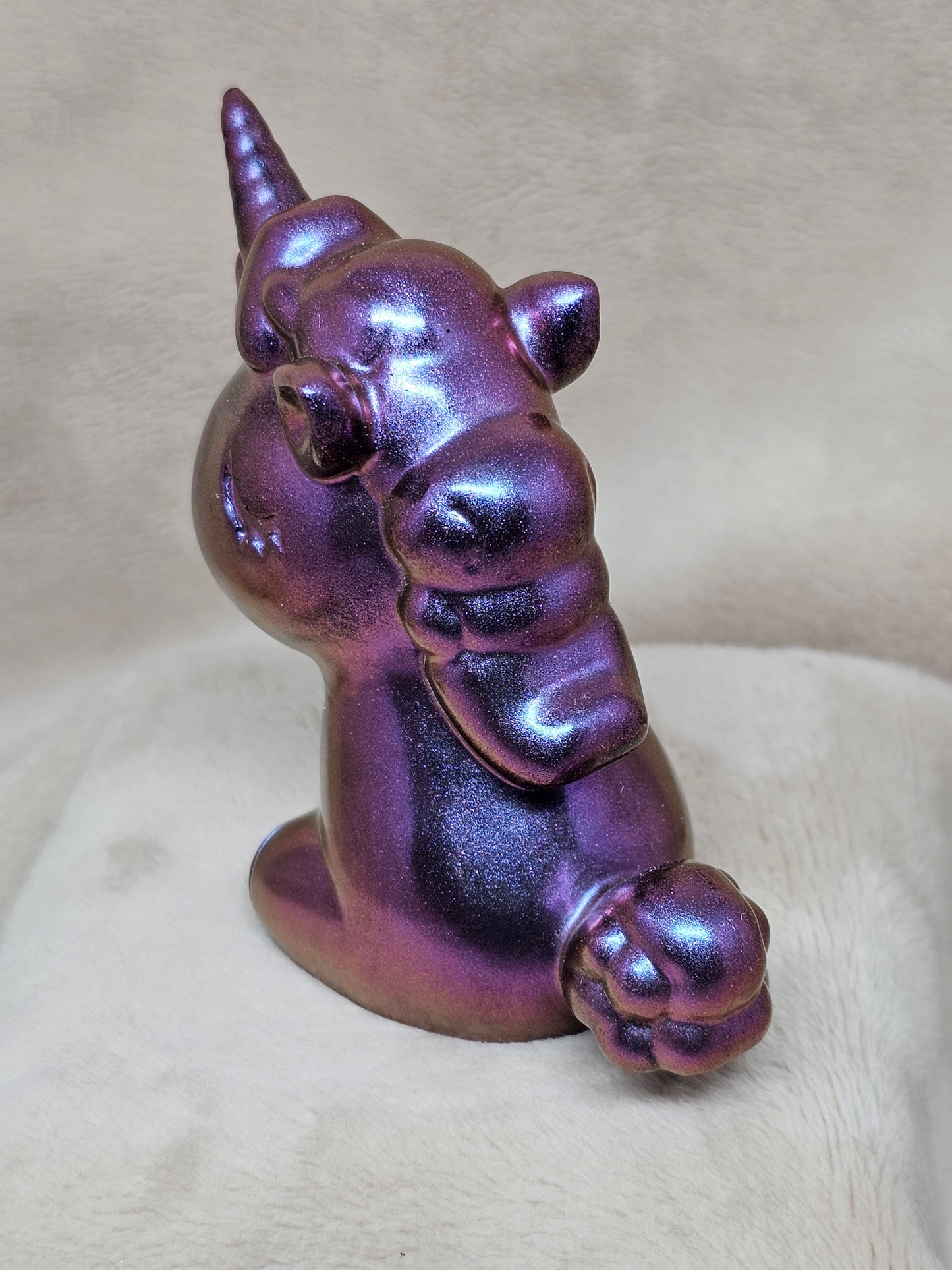 Figurine-Purple Unicorn