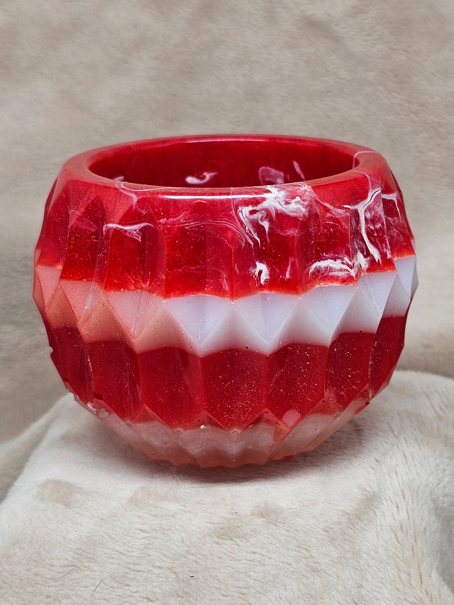 Votive - Red & White