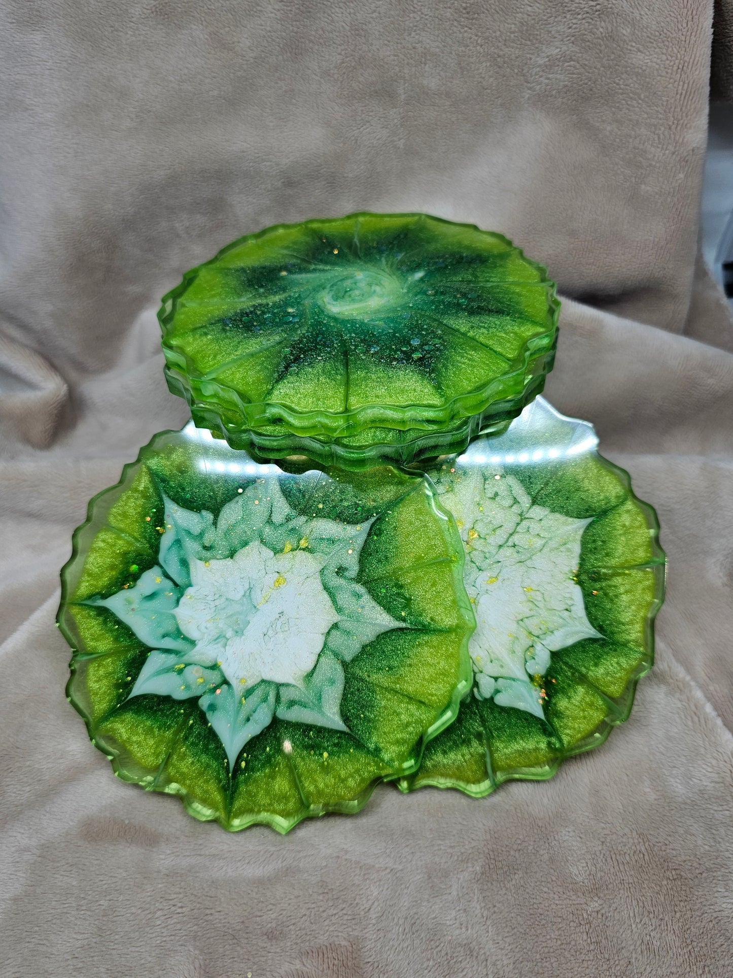 Coaster (Set of 4) - Green