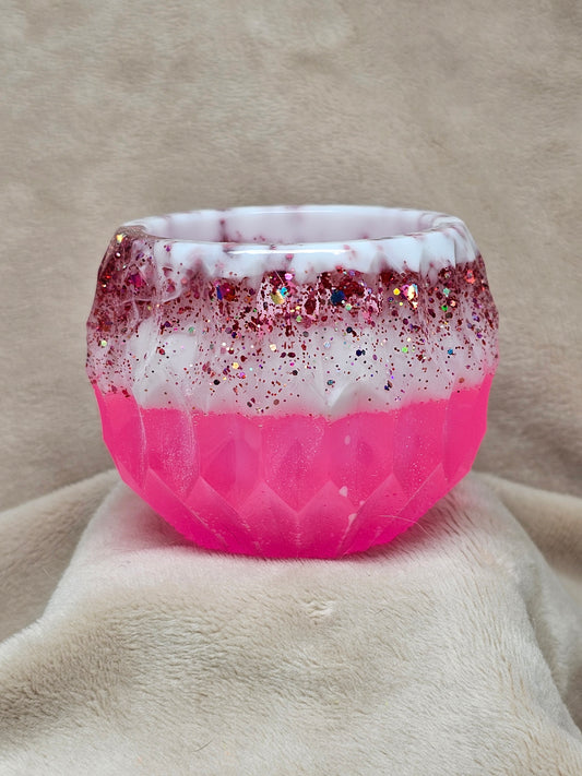 Votive - Pink & White