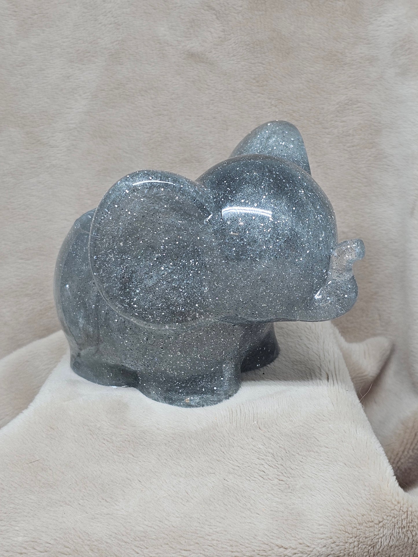 Votive/Planter - Elephant (Silver)