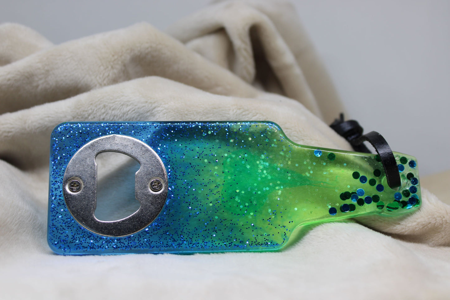 Bottle Opener - Green/Blue