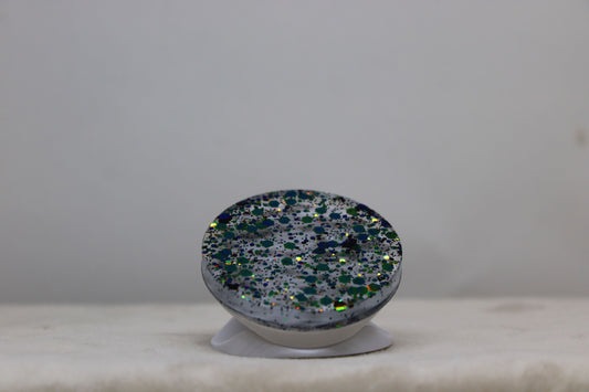 Pop-Socket - Green/Gold Sparkle