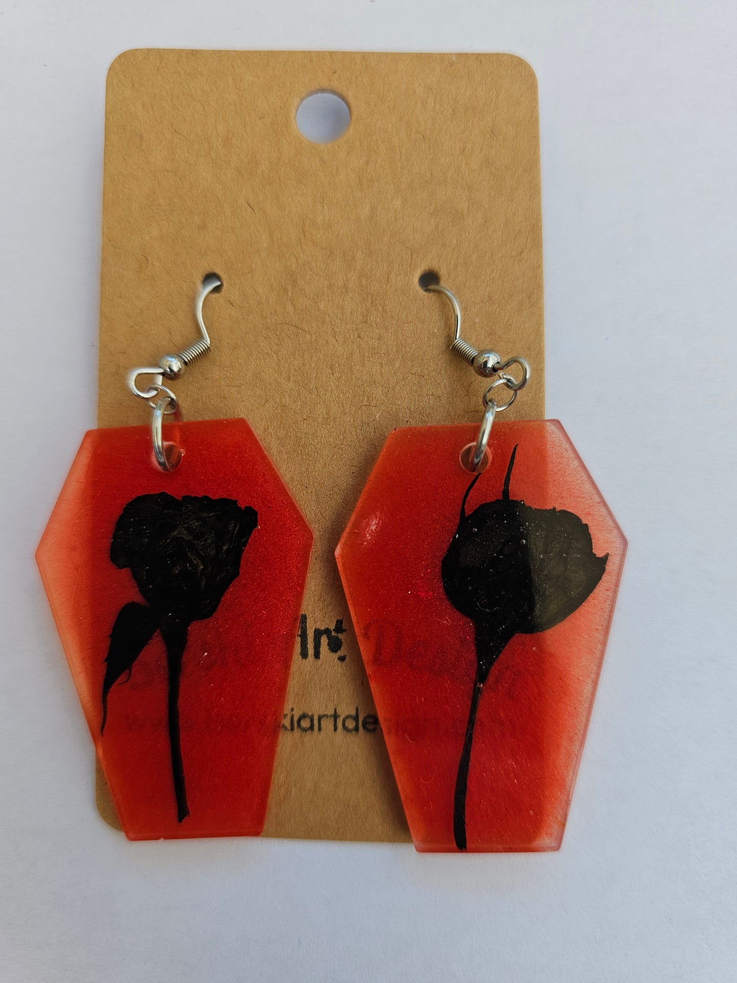 Coffin Earrings